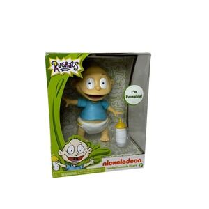 2017 Just Play Nickelodeon Rugrats Poseable Tommy Figure W/ Bottle NEW
